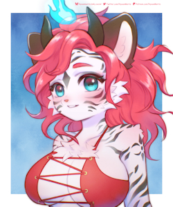 Aina (giveaway art) by NyaanMorris