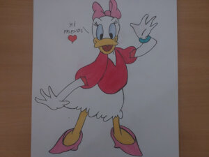 Daisy duck by Rockyon2066
