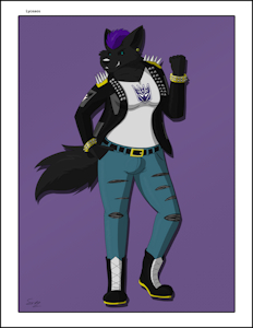 first pic of my sona by Lyceaos