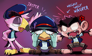 Joey's Rivals by KAZOKO