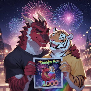 Thanks for 1000 by HenrySff