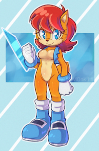 Dressing like the boys| Sally Acorn edition by M0n0M0nk11