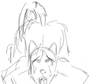 SDD old Sketch: George (Gift for ProfesseurRenard2) by SamytheDragon