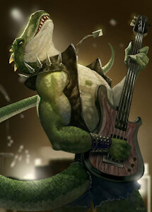 Reptile Riff by royzart
