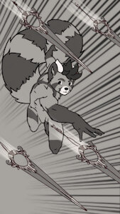 Ninja pandalope by Enki13