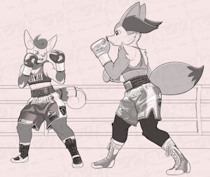 Comm: Fighting for the French Title by Dcheese