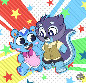 Filbert and Valor by nuttybo