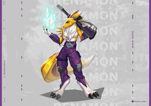 Agent Renamon by ScarletSide