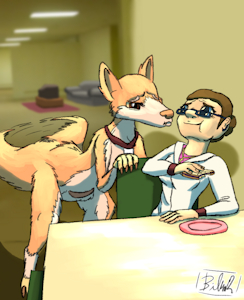 Dingroo wants sammich! by Billblok