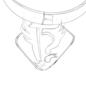 [Fanart] Mystery's collar by Kalli9920