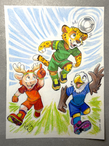 Maple, Zayu & Clutch by pandapaco