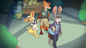 Zootopian Troubles by SQWEK