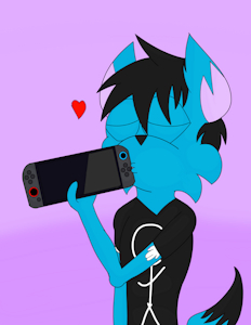 Nintendo switch 2 anniversary by LoboTheBird