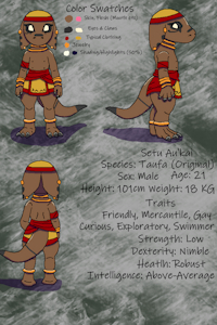 Refsheet - Taufa Concept by SailorSnif