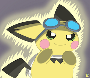Get Fired Up Sparks Pichu by pichu90