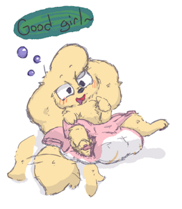 Goodest girl by BoredomWithFriends