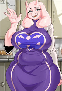 Toriel by Deusvulpes