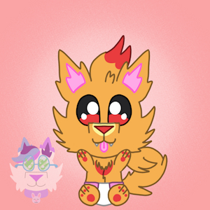 Anthro Baby Pombon by ScratchandMeppsFan19