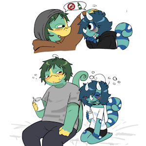 loving me, loving you. COMIC PAGE 1/6 FULL ON FANBOX by bananapeel