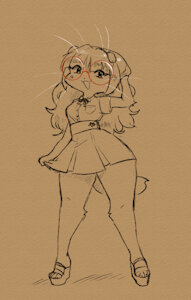 Leggy Minette by Saucy