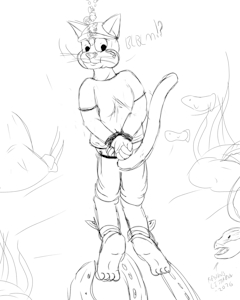 Sketch/practice - Situation got worse. by RavenTheCat