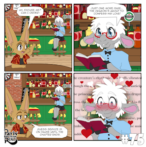 Payin' the Rent #75 Bookworm by AriesArtist
