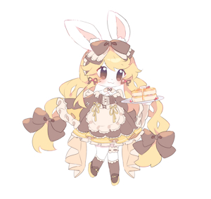 New bunny adopt by emothebunny