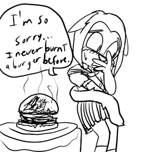 Burnt Food by KuniMiller
