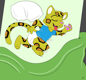 Viktor Asleep by ViktorLeopard