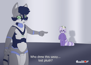 Sassy Lost Plush by ChocolateKitsune