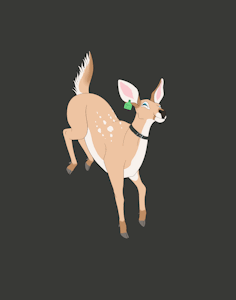 Prancing Doe by TwistedEwe
