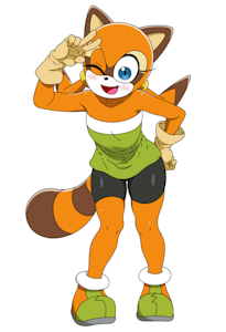 Marine The Raccoon by TheSonicX