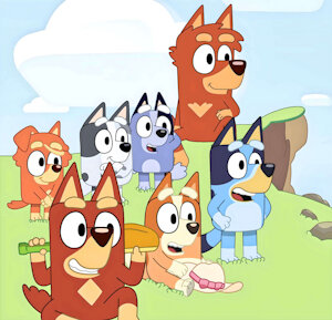 Bluey&rsquo;s Adventures by KnottyWrangler