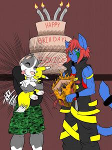 Love plush renamon giftart by T-Ryo by Boxice