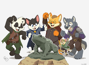 The Toad Quest by pandapaco