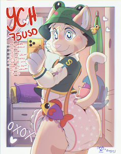 YCH Selfie Commission by kopaLobosoArts