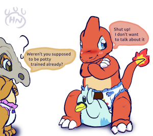charmeleon no context by HangyakuNeko