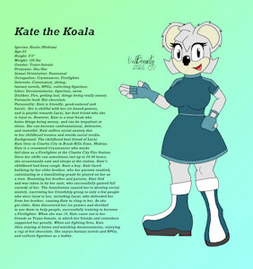 Kate the Koala (New OC!) by Evilbounty