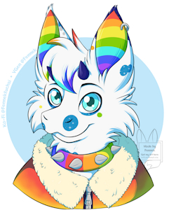 Headshot Commission Galaxy by fennekfuchs