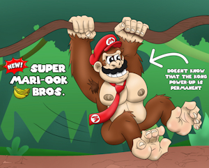 Super Mari-Ook Bros by nobodyish0me