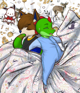 💤 YCH Pair of Sleepyheads&nbsp;&nbsp;💤 Result #3 by CapWoof