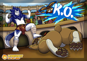 Monster Rancher Arena (paws) by Leonik