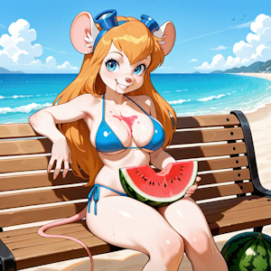 Gadget at the beach by EHEYEBS