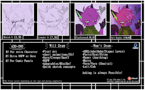 Commissions Price List and Information [2026] by JFBelen