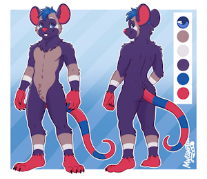 Ref. Sheet commission for Enkii by Mytigertail