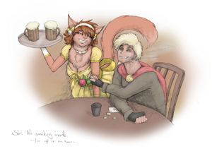 Cats Love Humans by Meowmere