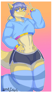 [Commission] Sharky :3 by DemonBoyZachu666