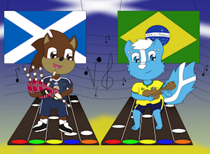 World Cup Music Battle - Scotland vs Brazil (by SkunkyGussy) by HarrisBoyUK
