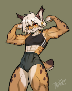ElusiveJackal Quickie by DragonFU