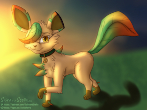 Jay the Leafeon! by SuiroAndStella